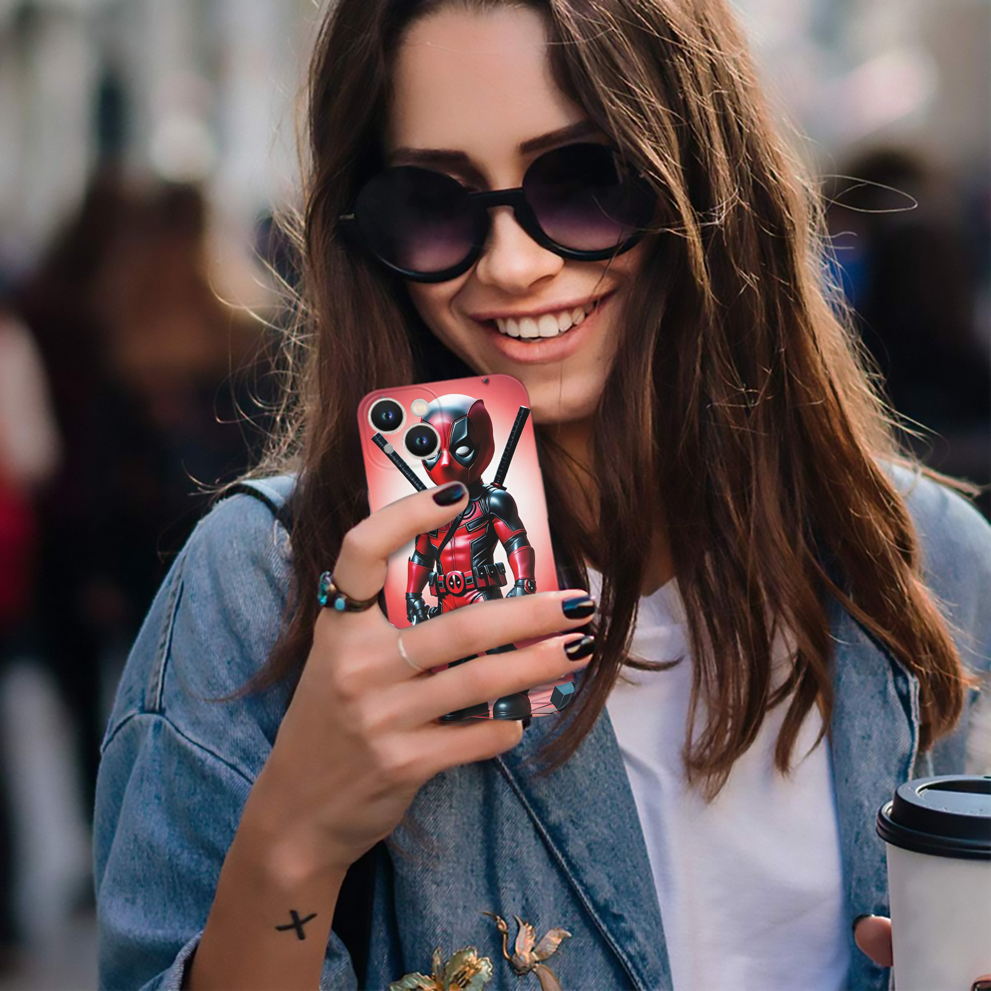 （画像用） Deadpool デッドプール 【iPhone 14シリーズ対応】ハードケース